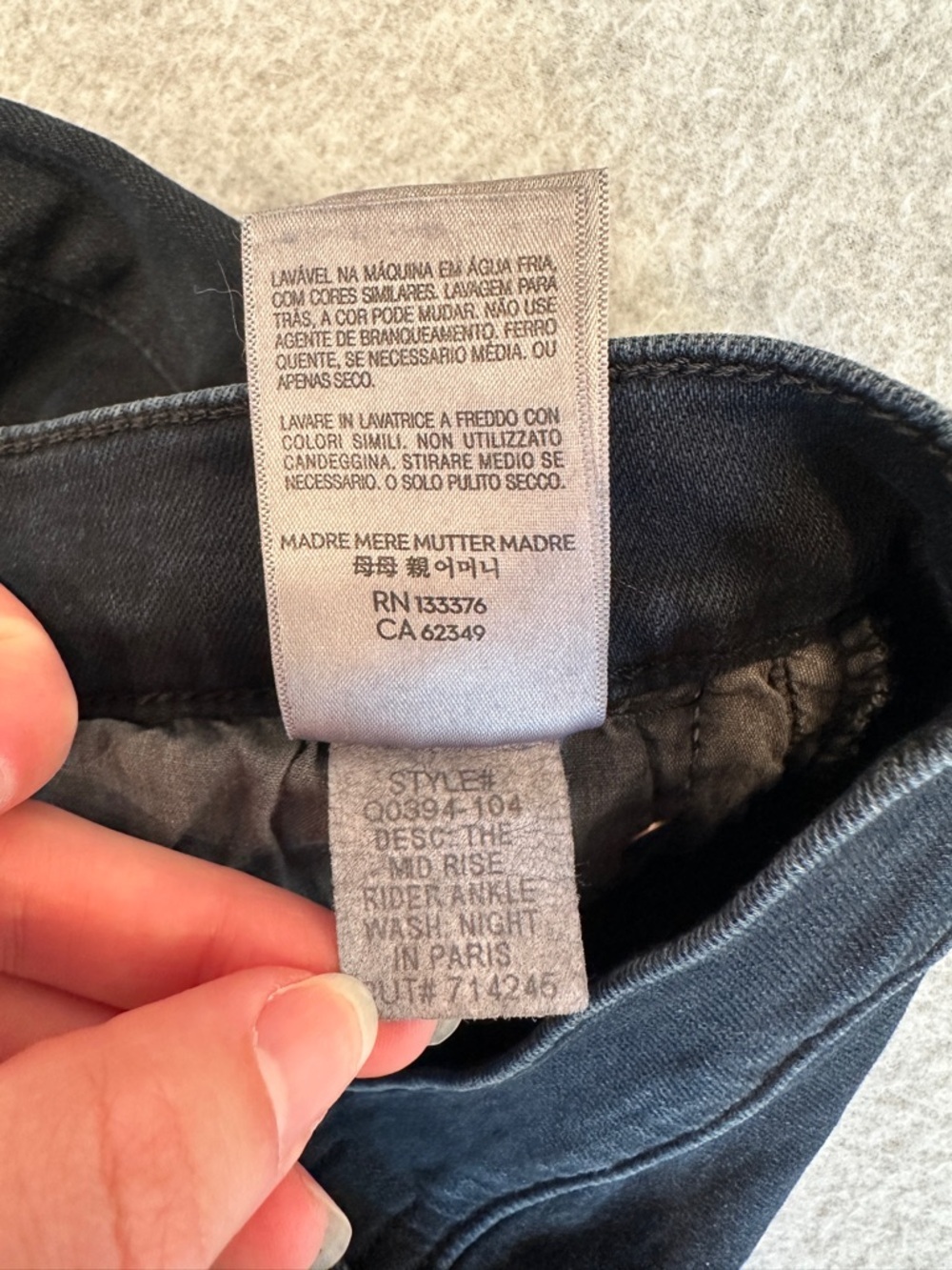 MOTHER The Mid Rise Rider Ankle Jeans - Picture 7 of 14